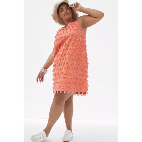 Anthropologie Textured Shift Dress - Picture 3 of 4